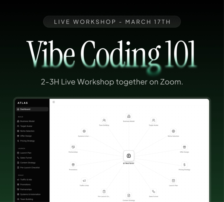 🔵 New "Vibe Coding" live workshop - you in? 🚀
