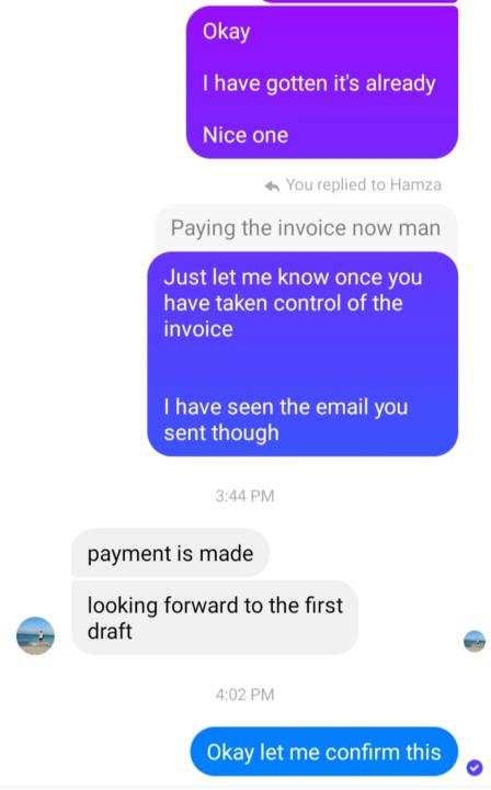 I used Gusten Script to Closed a client that was referred to me today (invoice paid)