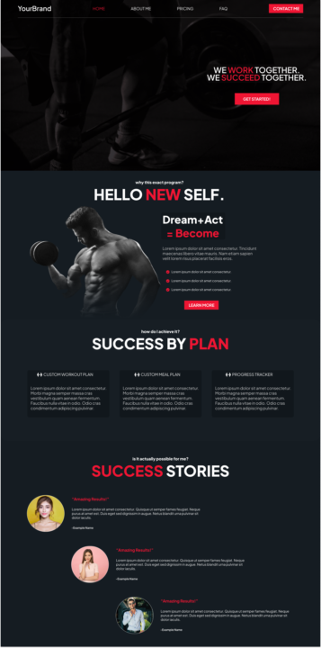 Rate My First Fitness Funnel