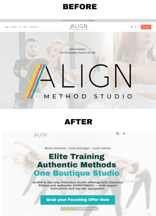 I did a ReDesign. HERE IS THE BEFORE AND AFTER 