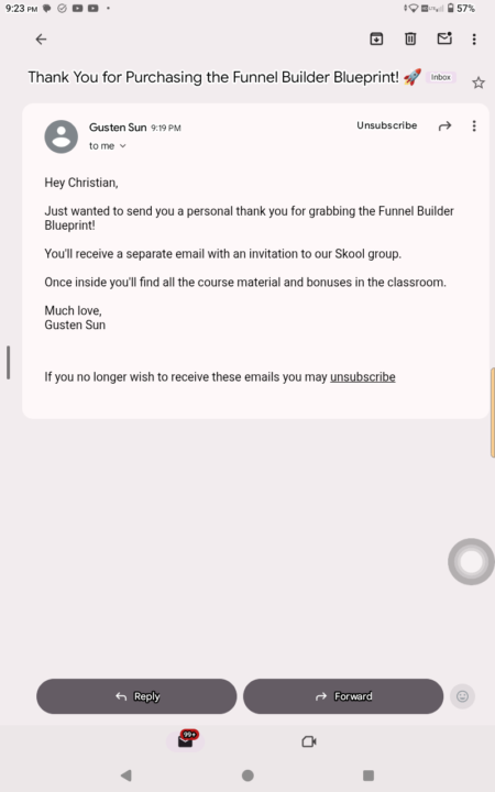 FUNNEL BUILDER BLUEPRINT COURSE