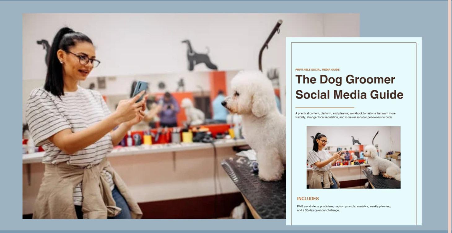Dog Grooming Social Media Guide