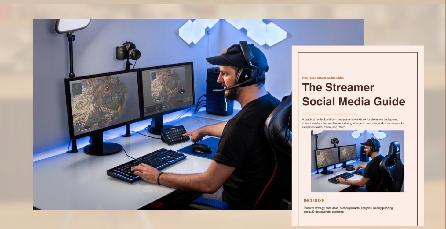 Streaming/ Content Creator Social Media Guide