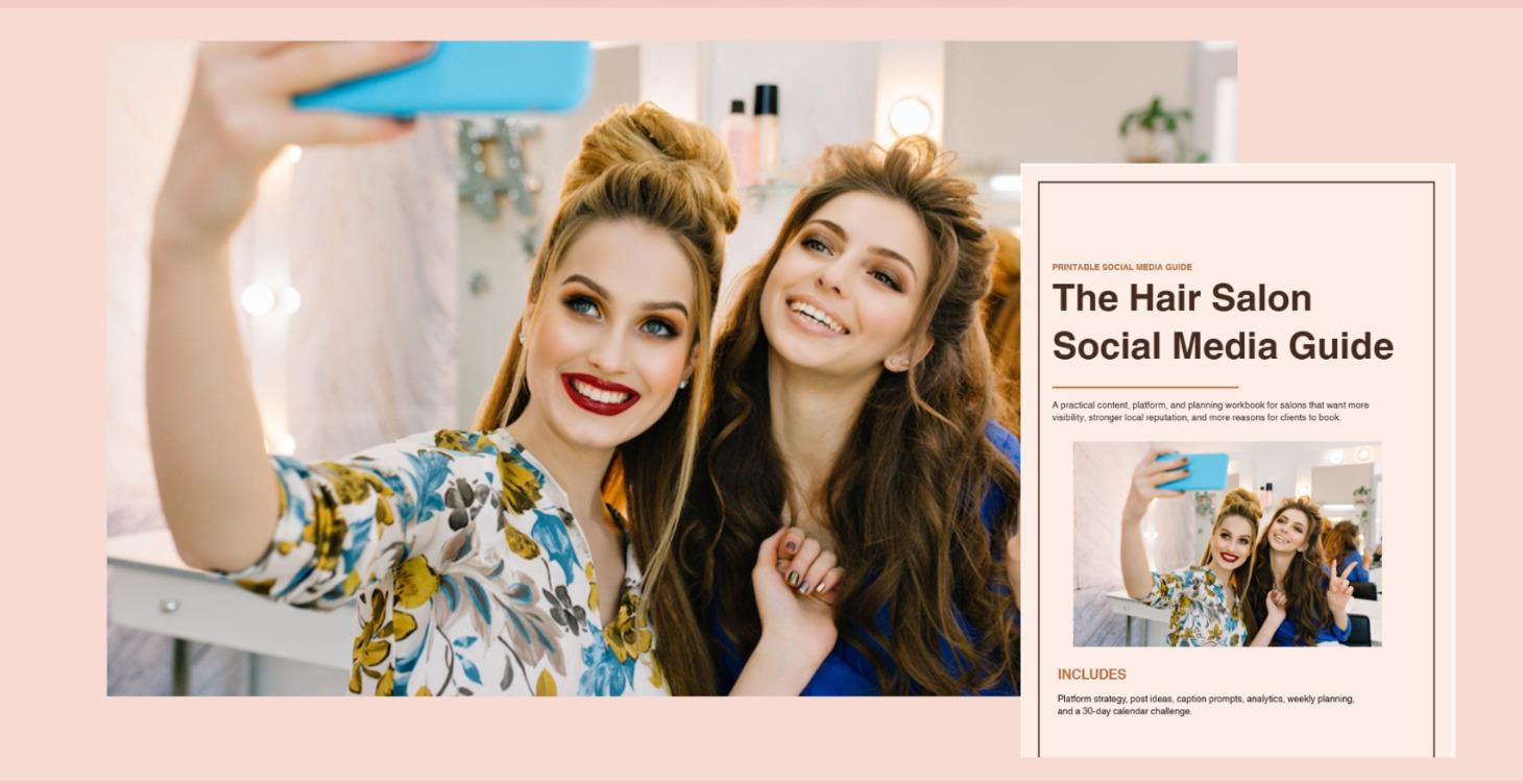 Hair Salon Social Media Guide