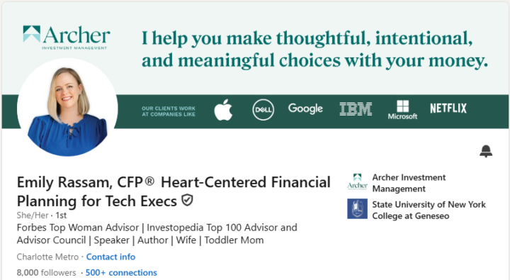 Emily Rassam - Archer Investment Management - $360mil