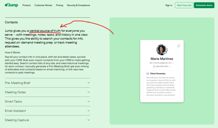 Jump IS, in fact, building a CRM