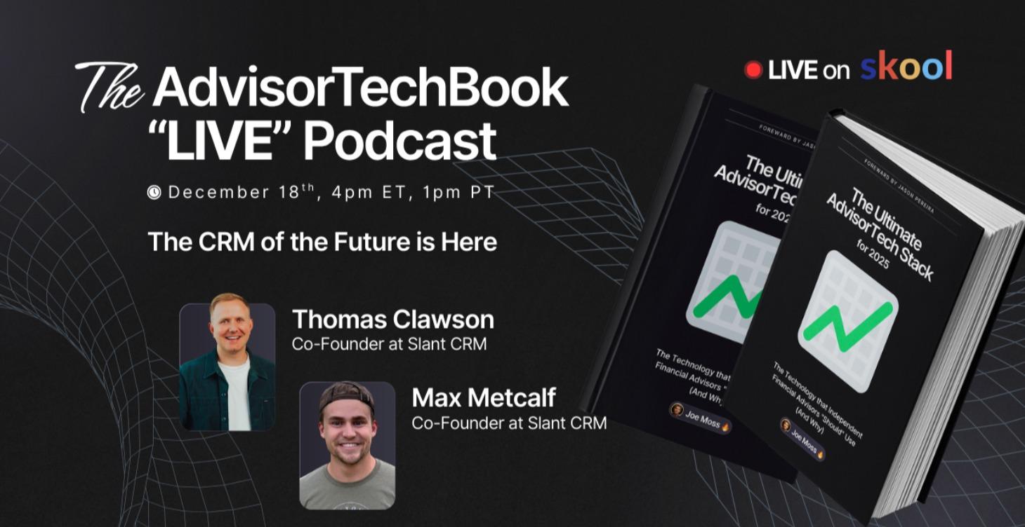 🎙️ The AdvisorTechBook LIVE! Podcast