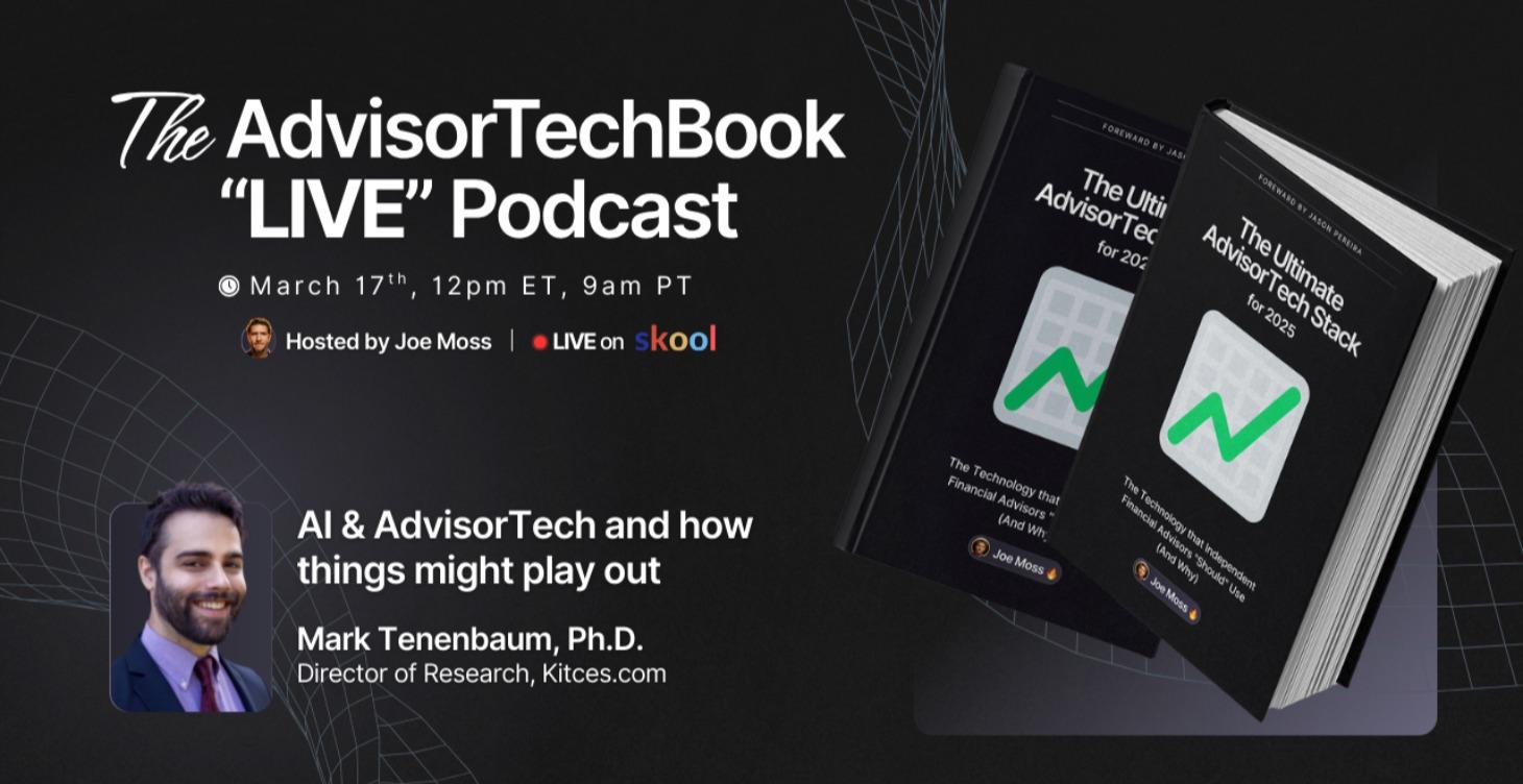 🎙️ The AdvisorTechBook LIVE! Podcast