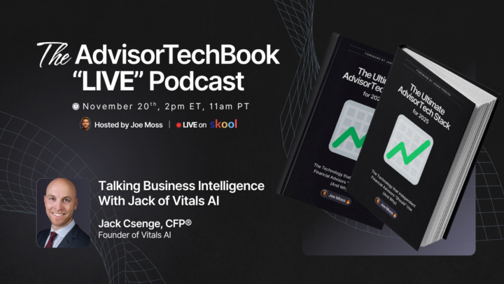 LIVE - Talking Business Intelligence with Jack Csenge of Vitals AI