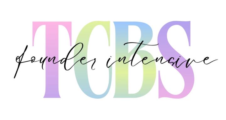 TCBS™ | Founder Intensive