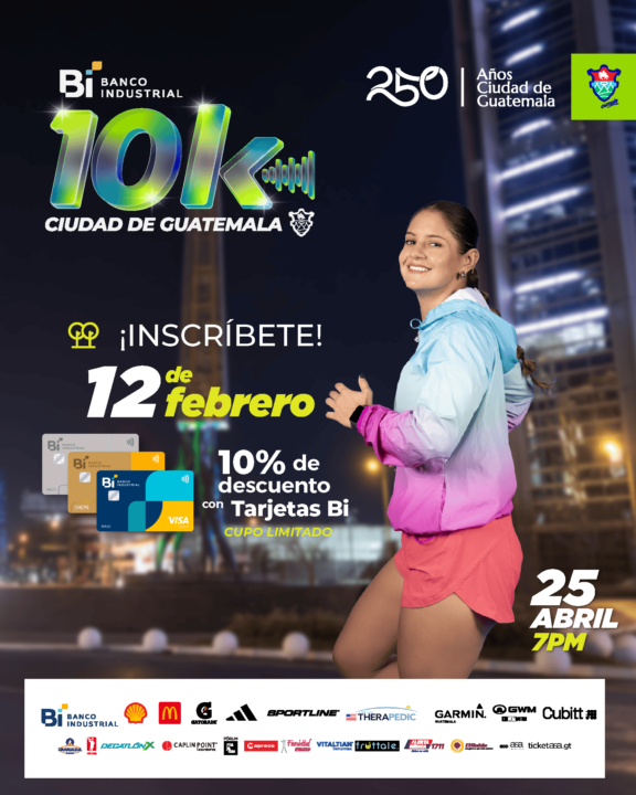 10K Nocturna Guatemala 🇬🇹