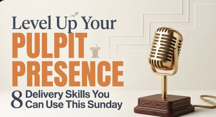 A special sermon delivery workshop (free for all)