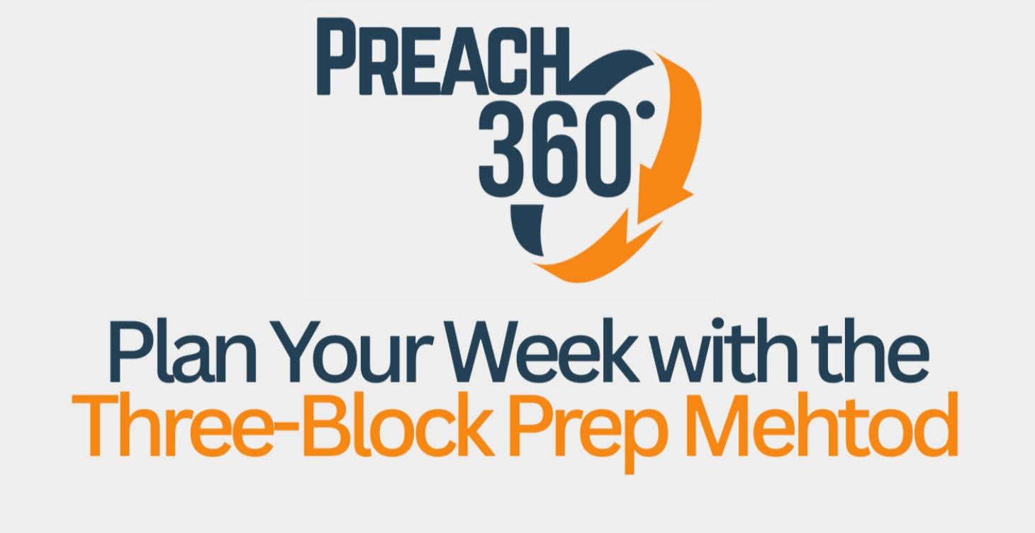 How to Plan Your Prep Week