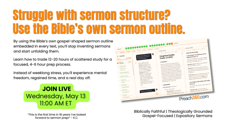 Struggle with sermon structure? 