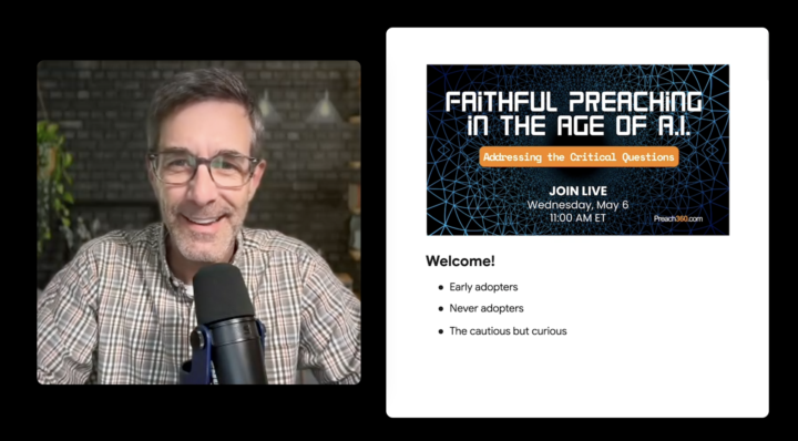 A.I. and Preaching (Video Replay)