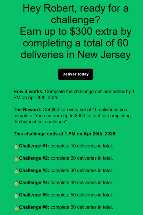 Uber Eats quest