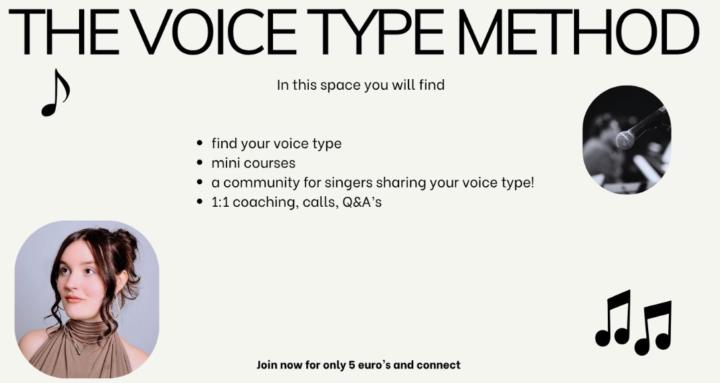 The Voice Type Method 