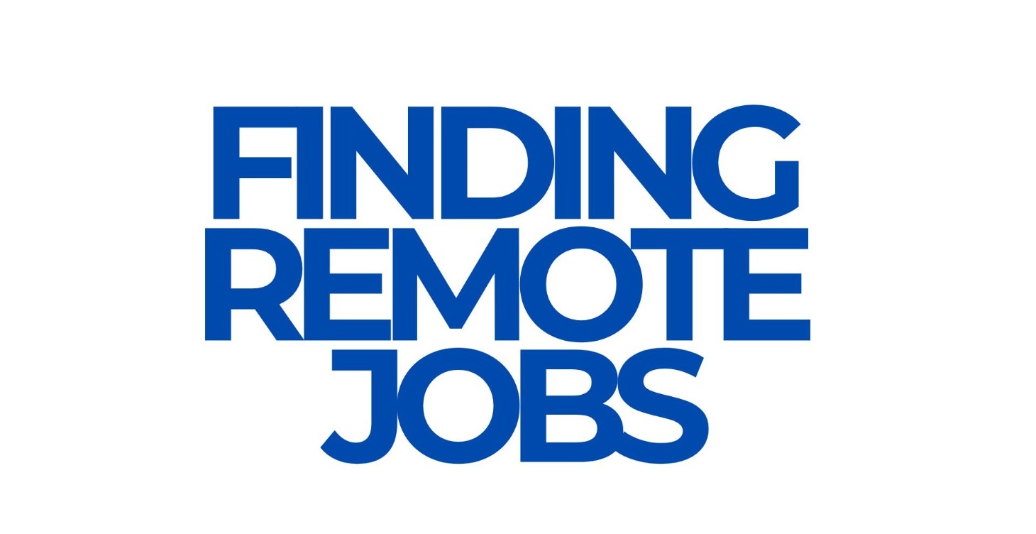 Finding Remote Jobs