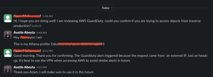 VPN Close Call at Work 