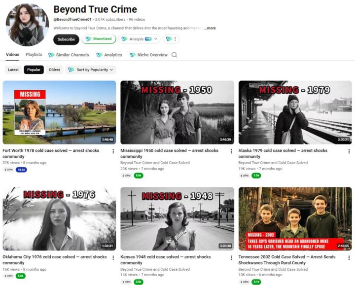 What can a faceless YouTube channel achieve? 👇