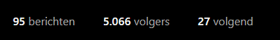 5K followers