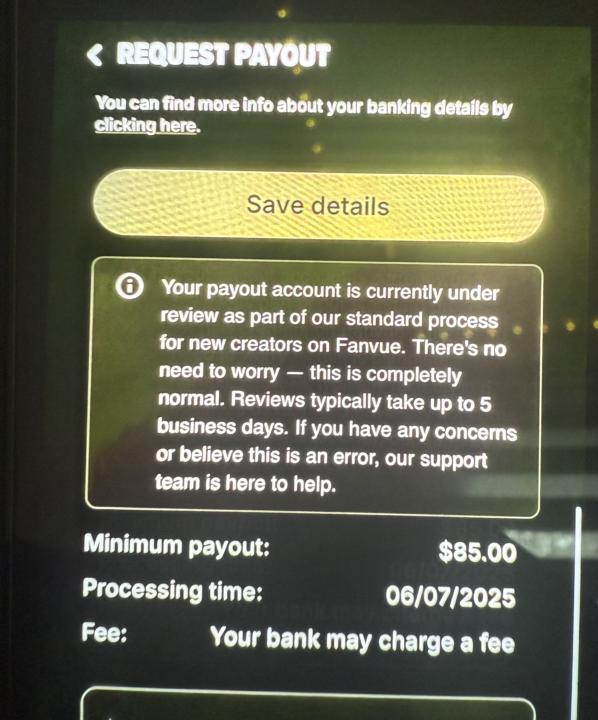 PAY OUT UNDER REVIEW? 💸💸🚫