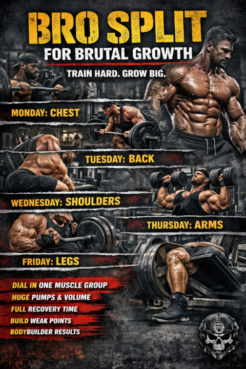 The Ultimate Bro Split Workout