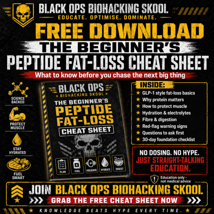 The Beginner’s Peptide Fat-Loss Cheat Sheet