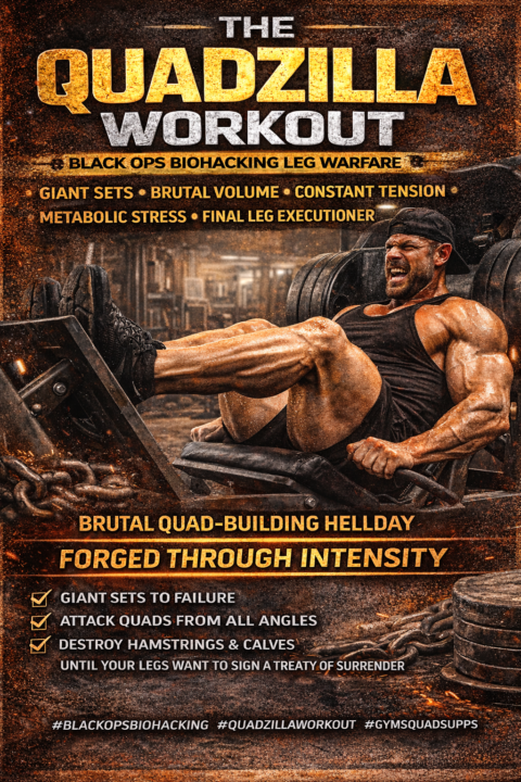 THE QUADZILLA WORKOUT