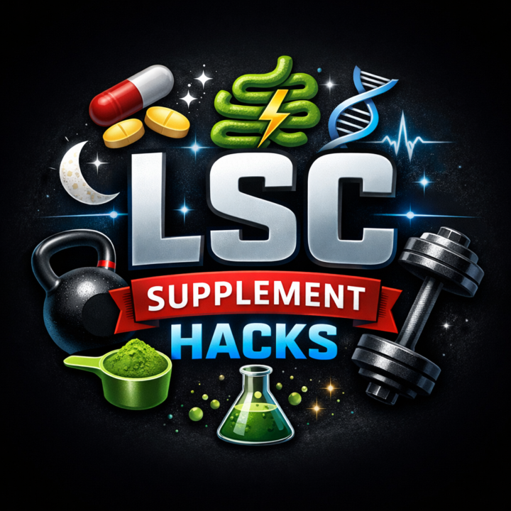 🚀 Ready to Hack Your Health? Welcome to LSC Supplement Hacks 🖤