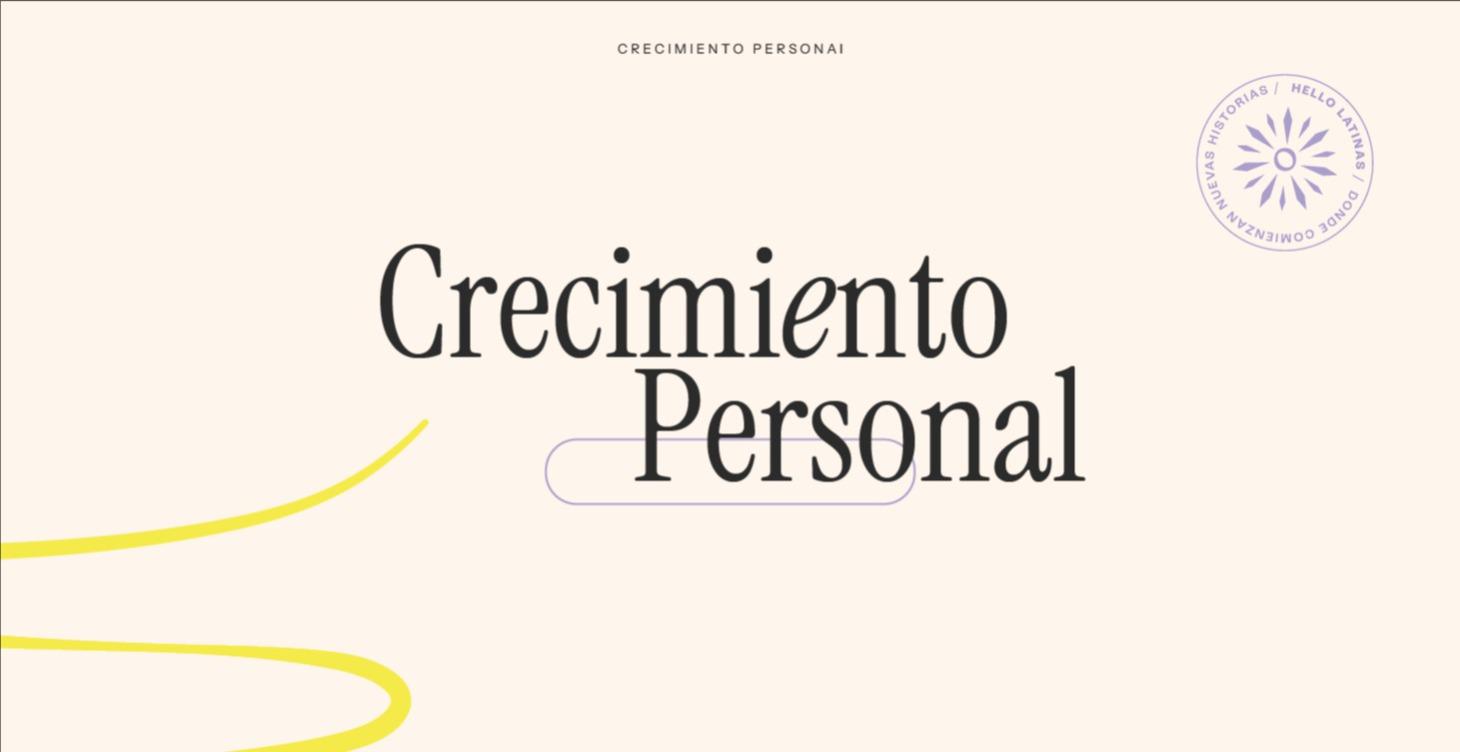 CRECIMIENTO PERSONAL