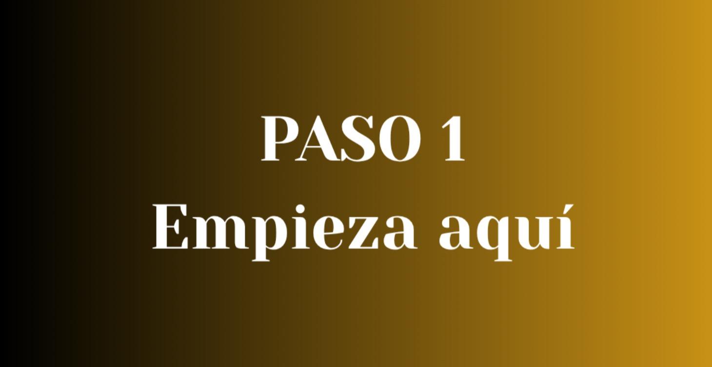 🌿 PASO 1 — EMPIEZA AQUÍ