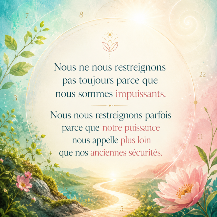 Ce que nos peurs révèlent de notre puissance !
