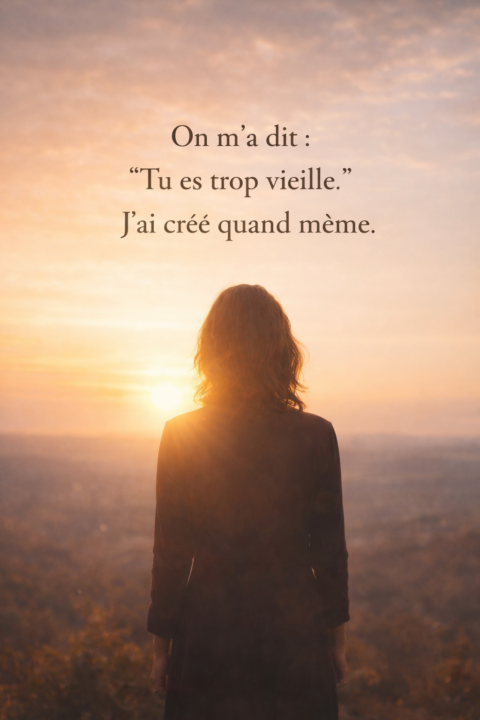 Épisode 3/5 : Sois réaliste  « Tu es trop vieille »