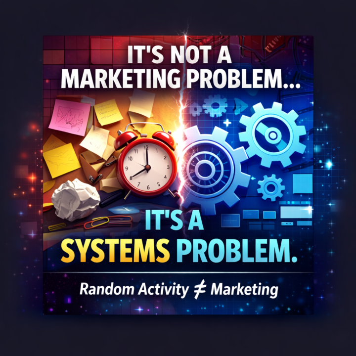 A lot of marketing frustration doesn’t actually come from marketing.