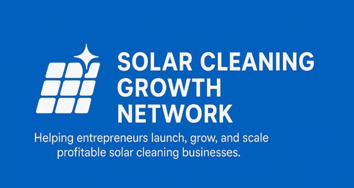 Solar Cleaning Growth Network 