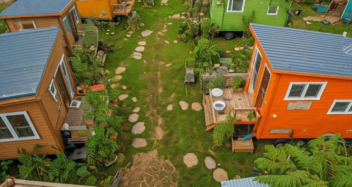 Tiny homes for the homeless