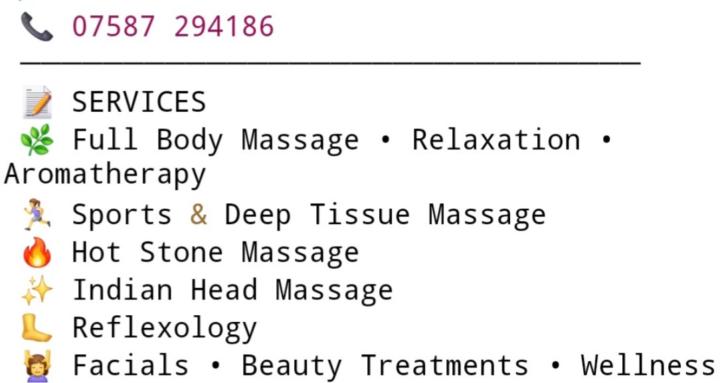 PROFESSIONAL MASSAGE LESSONS