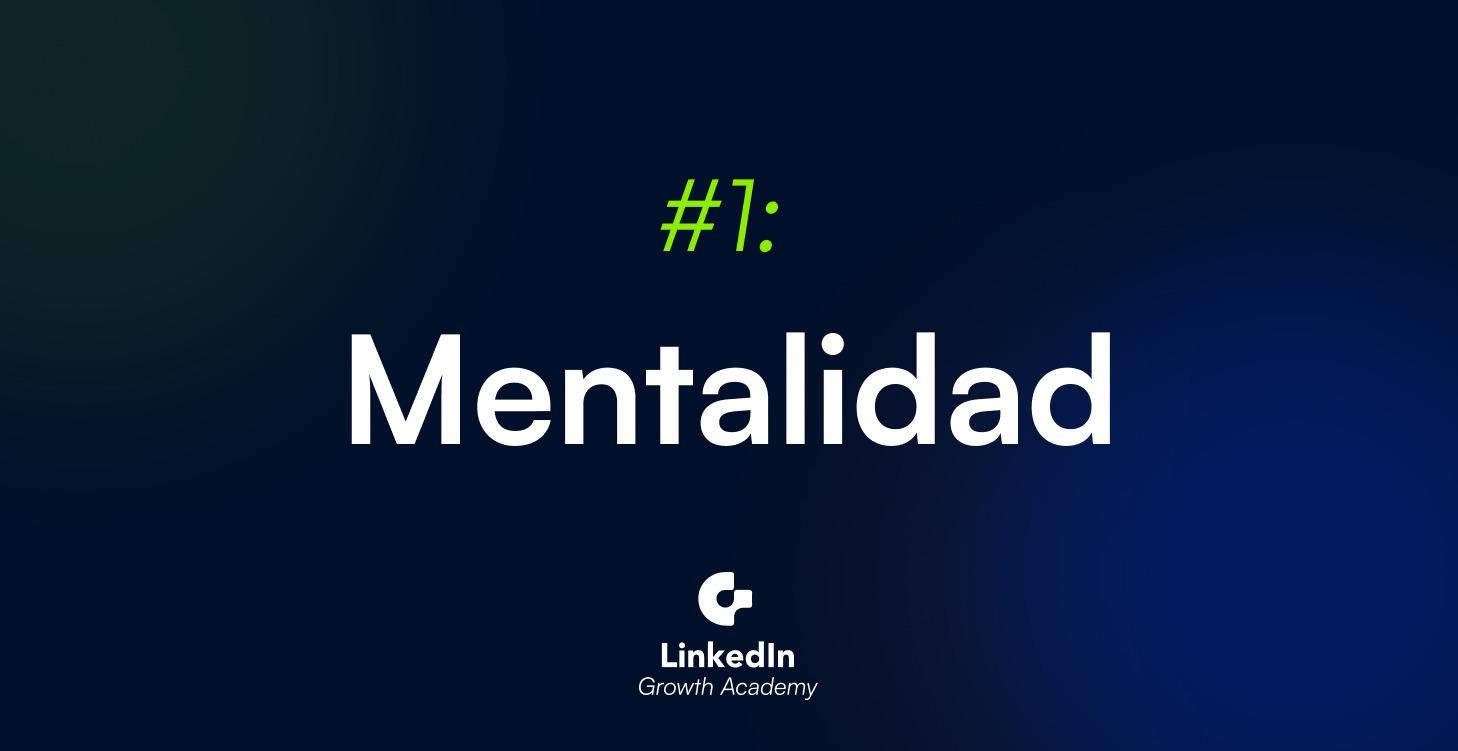 1- Mentalidad