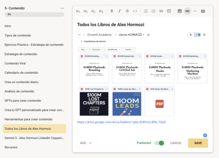 Novedad: Alex Hormozi "se une" a la formación