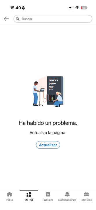 LinkedIn Ha Caido
