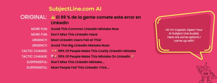 Herramienta para mejorar tus hooks, DMs y asuntos de email
