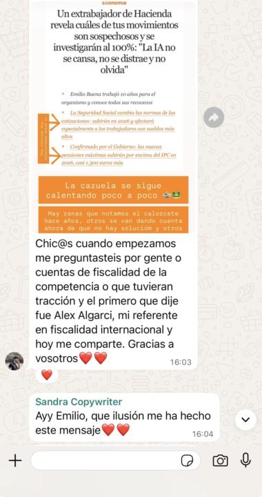 Aparición en prensa gracias a LinkedIn