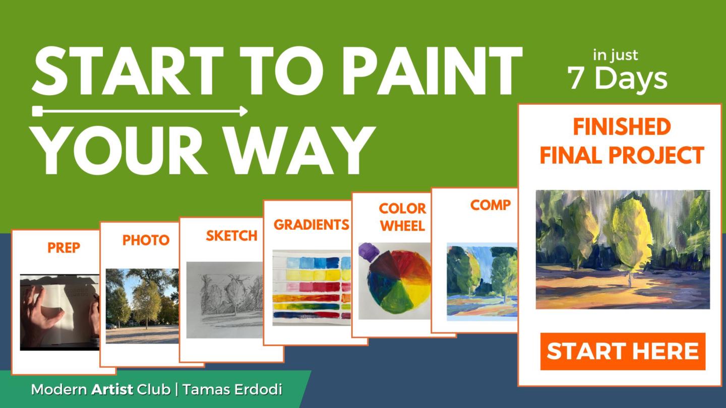 Start to Paint Your Way!