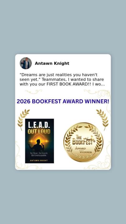 Won My First Book Award