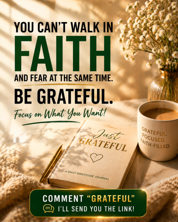 You can’t walk in faith… and fear at the same time.💛💚
