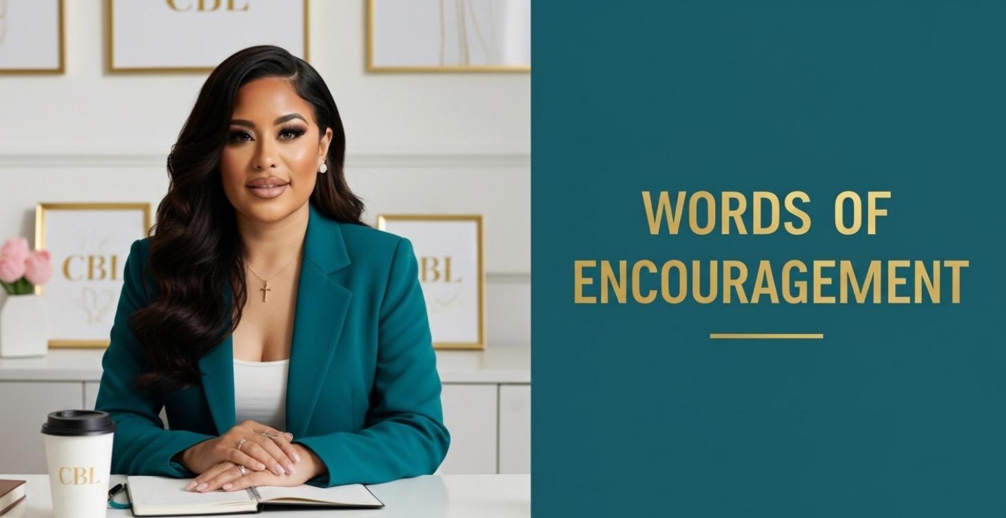 Words of Encouragement-Pour Back Into You