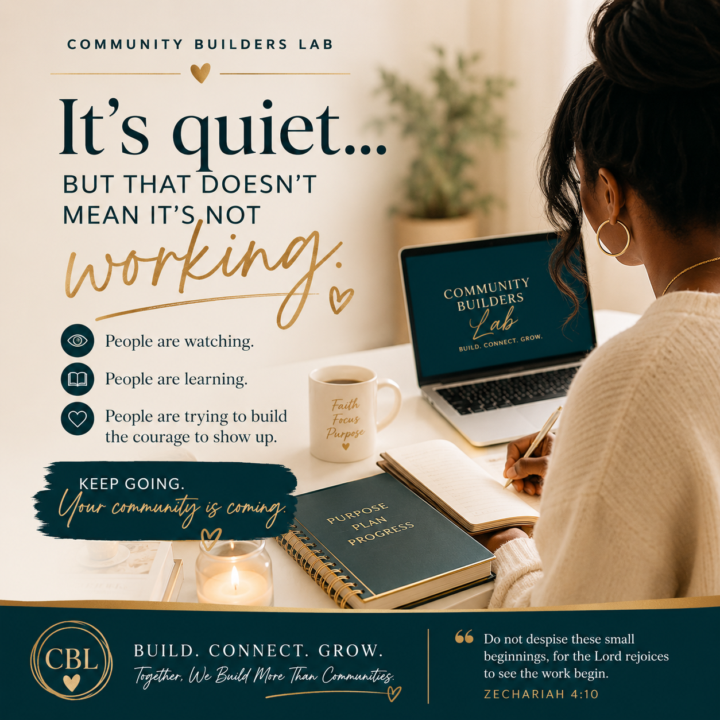 It’s quiet in here… but that doesn’t mean nothing is happening.