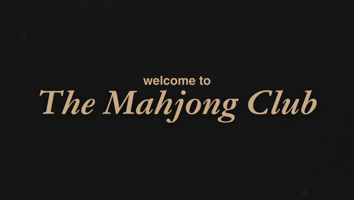 The Mahjong Club