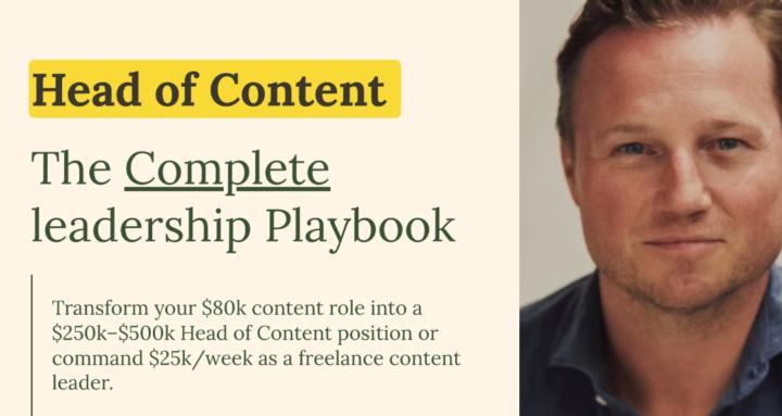 250k Head of Content